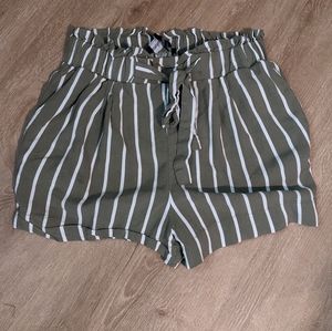 Drapey Paper Bag Shorts